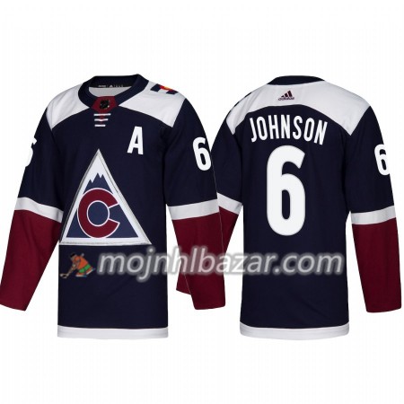 Dresovi Colorado Avalanche Erik Johnson 6 Adidas 2018-2019 Alternate Authentic - Muške